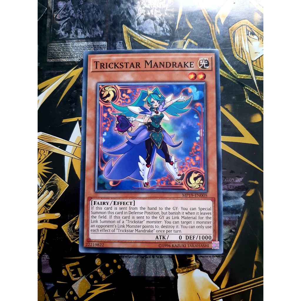 THẺ BÀI YUGIOH Trickstar Mandrake - FLOD-EN007 - Common 1st Edition