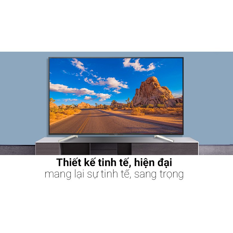 Android Tivi Sony 4K 60 inch KD-60X8300F Mới 2018
