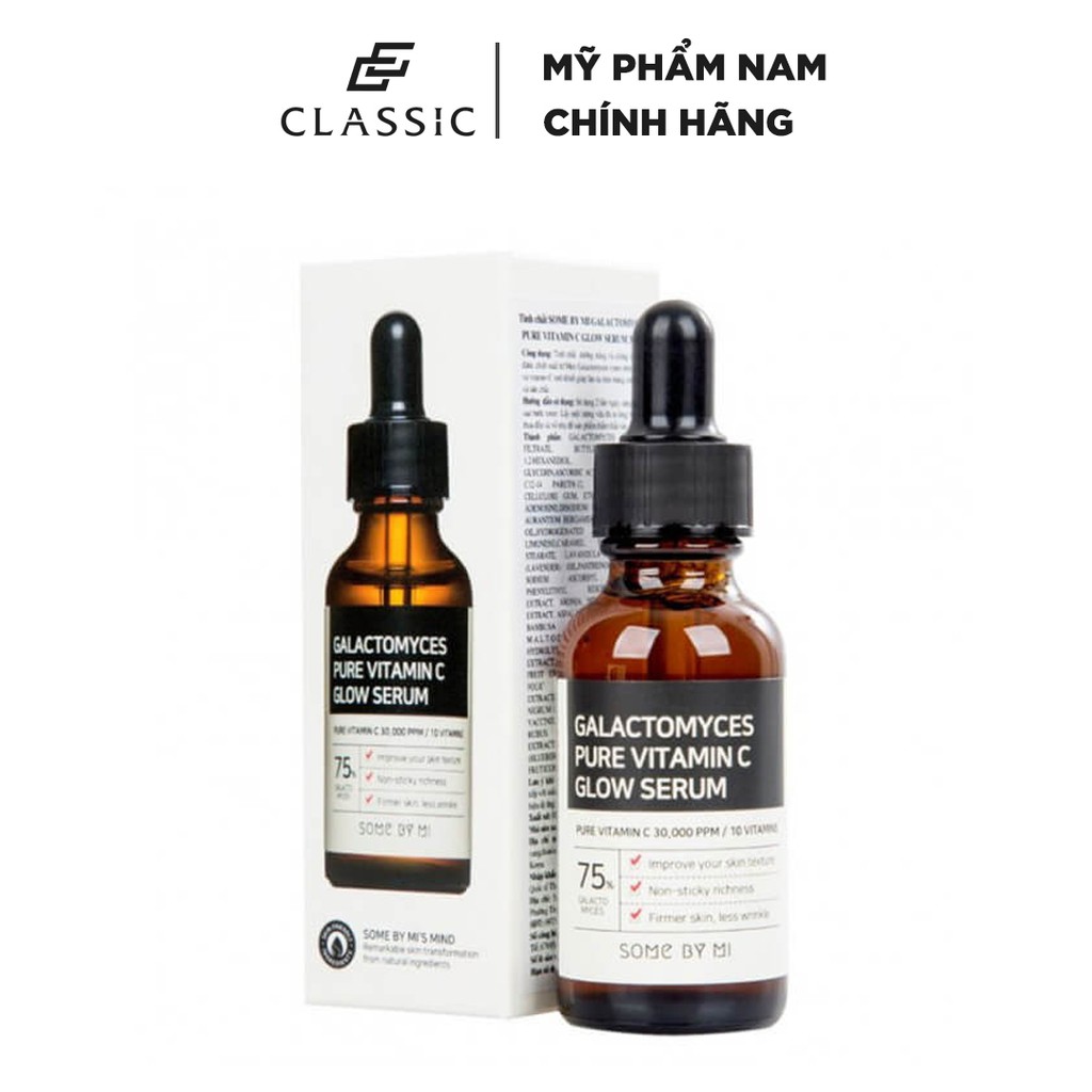 Tinh Chất Dưỡng Trắng Da Some By Mi Galactomyces Pure Vitamin C Glow Serum 30ml