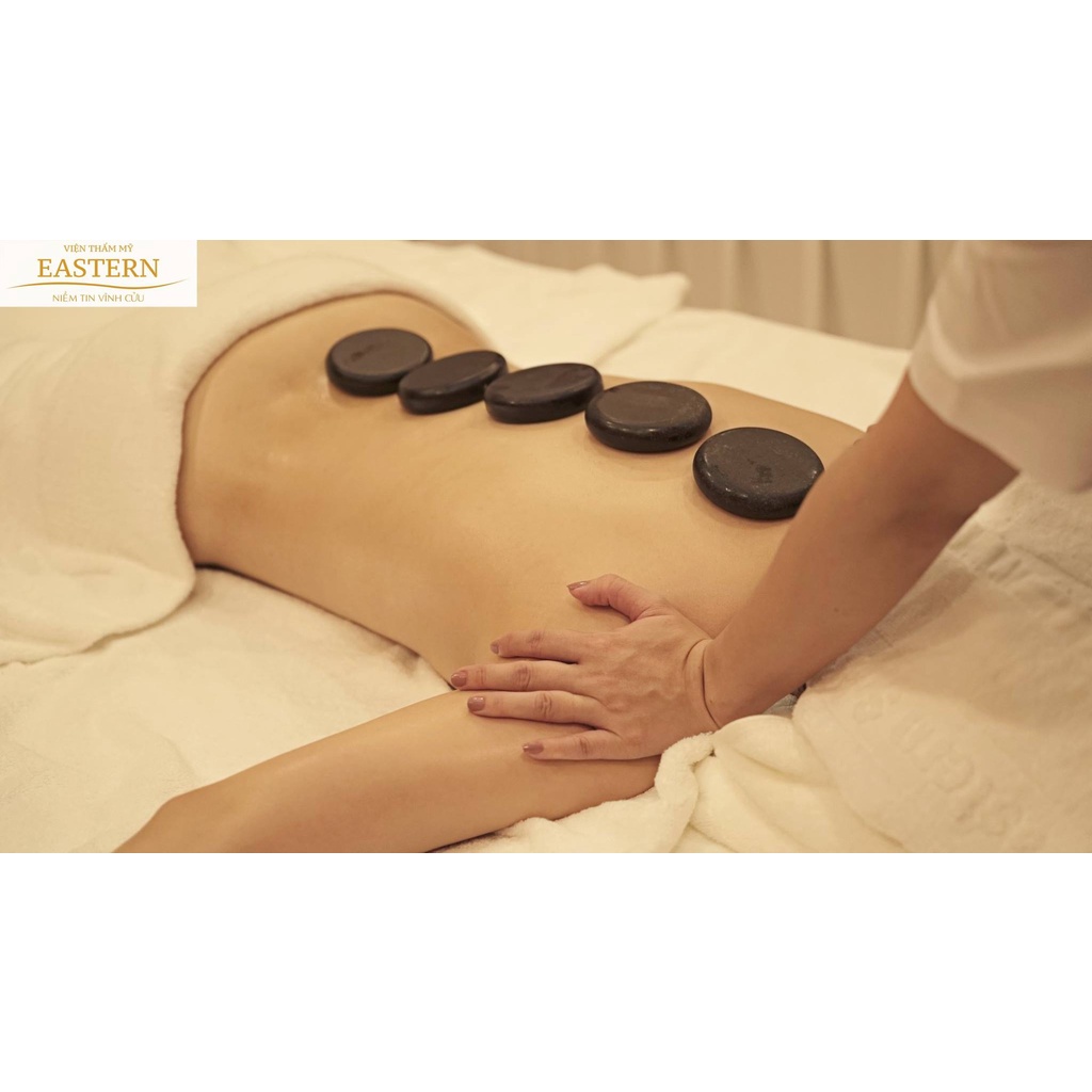 Đá nóng body - Đá tròn oval loại 1, dày dặn - Chuyên dùng cho spa, đông y