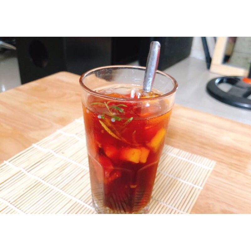 2 CHAI SIRO DÂU HẠT É 100ml, chỉ có tại Xưởng Chè ngon và đồ ăn vặt