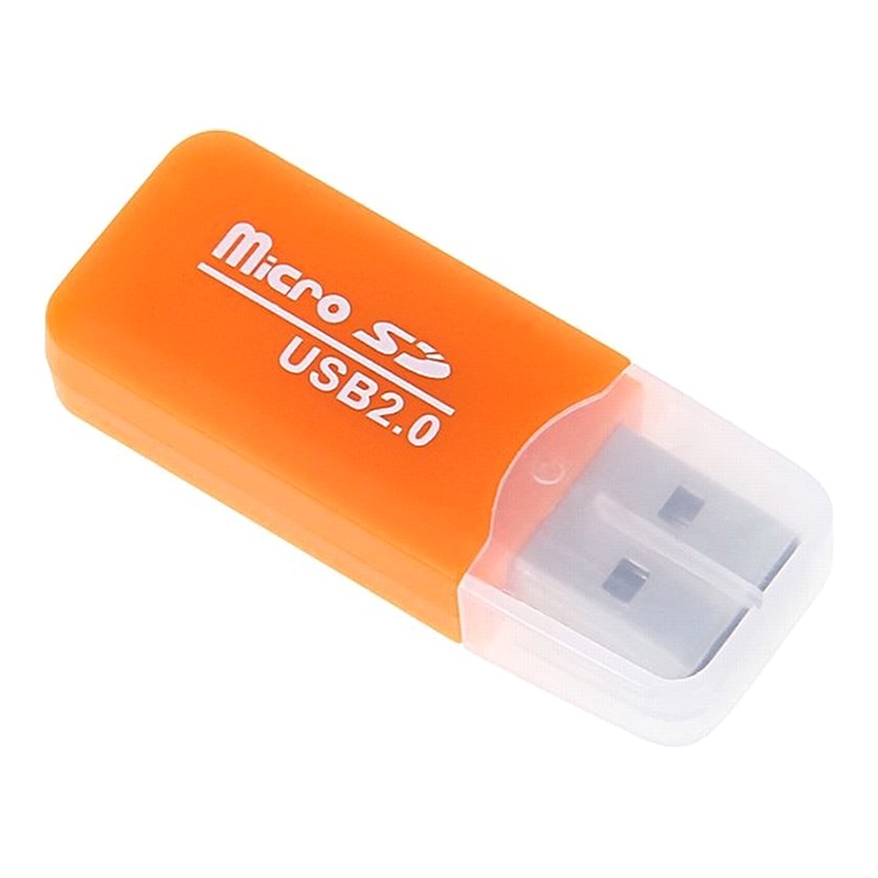 (Freeship 50k) Đầu đọc thẻ đa năng nhỏ gọn tiện lợi hỗ trợ nhiều loại thẻ nhớ cổng USB 2.0