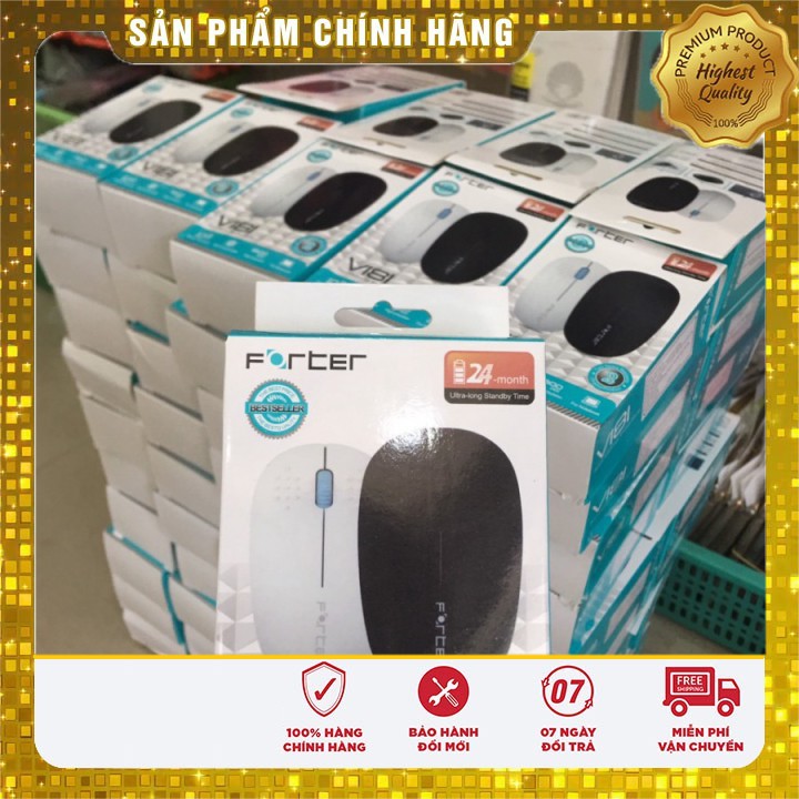 Chuột Máy Tính Không Dây Giá Rẻ Tặng Kèm Pin