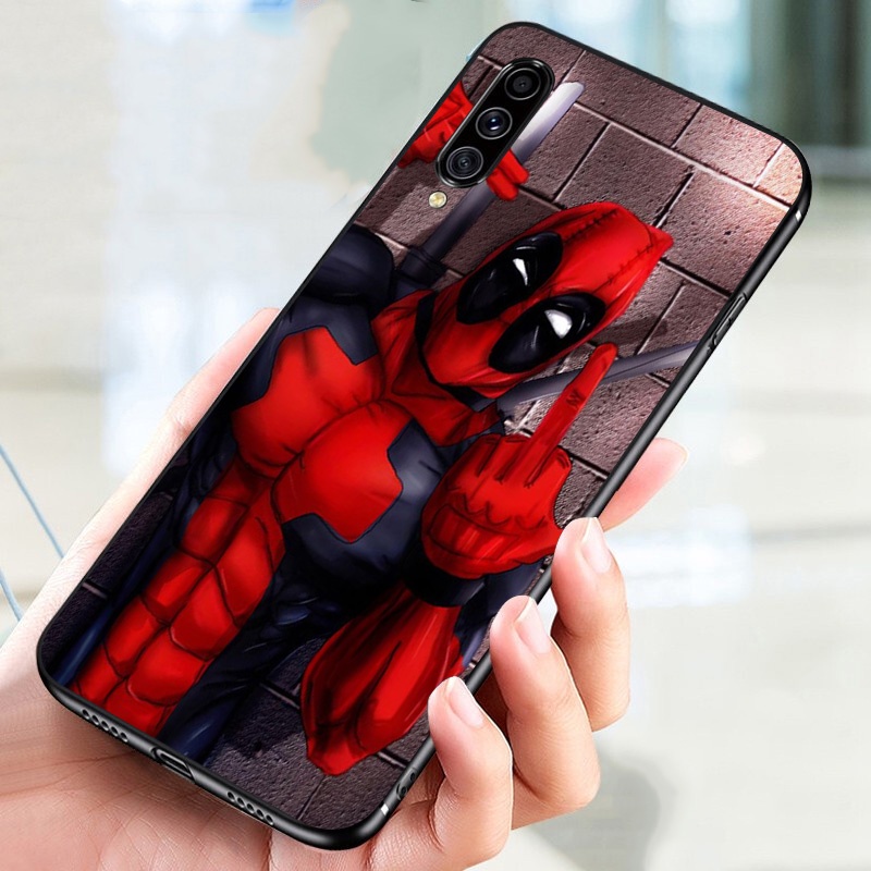 Samsung A01 EU A11 M11 A21 A21S A41 A51 A71 A81 A91 TPU Soft Silicone Case Casing Cover ZT104 Marvel movie Deadpool