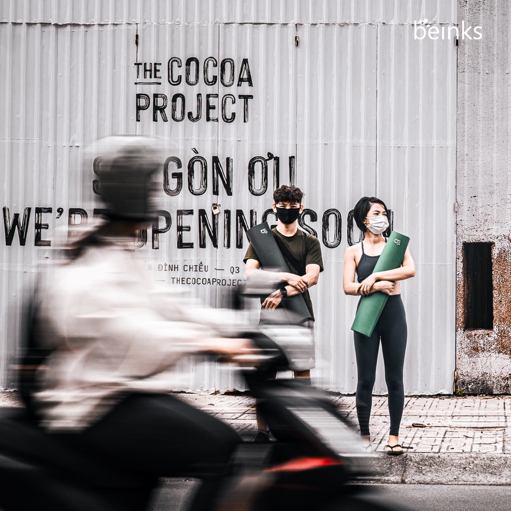 Thảm tập yoga Beinks b'LOVE 4mm