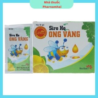 Siro ho Ong Vàng hỗ trợ hô hấp