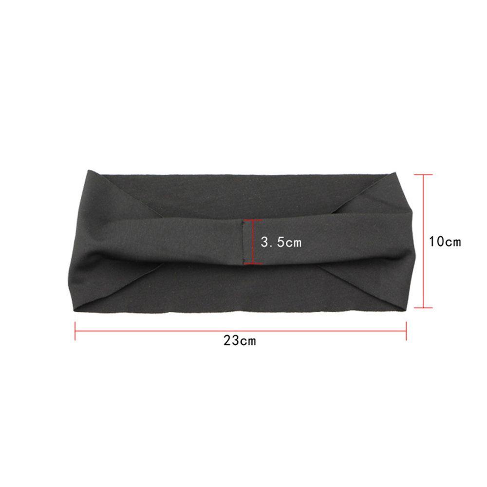 Băng Đô Turban Co Giãn Thoáng Khí Thấm Hút Mồ Hôi Cho Tập Thể Thao
