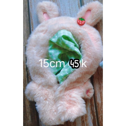 Quần áo cho búp bê 15cm có sẵn