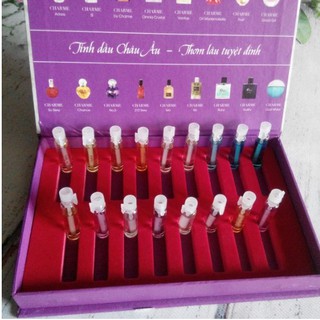 [CHÍNH HÃNG 100%] Nước Hoa Charme - Bộ Thử Mùi
