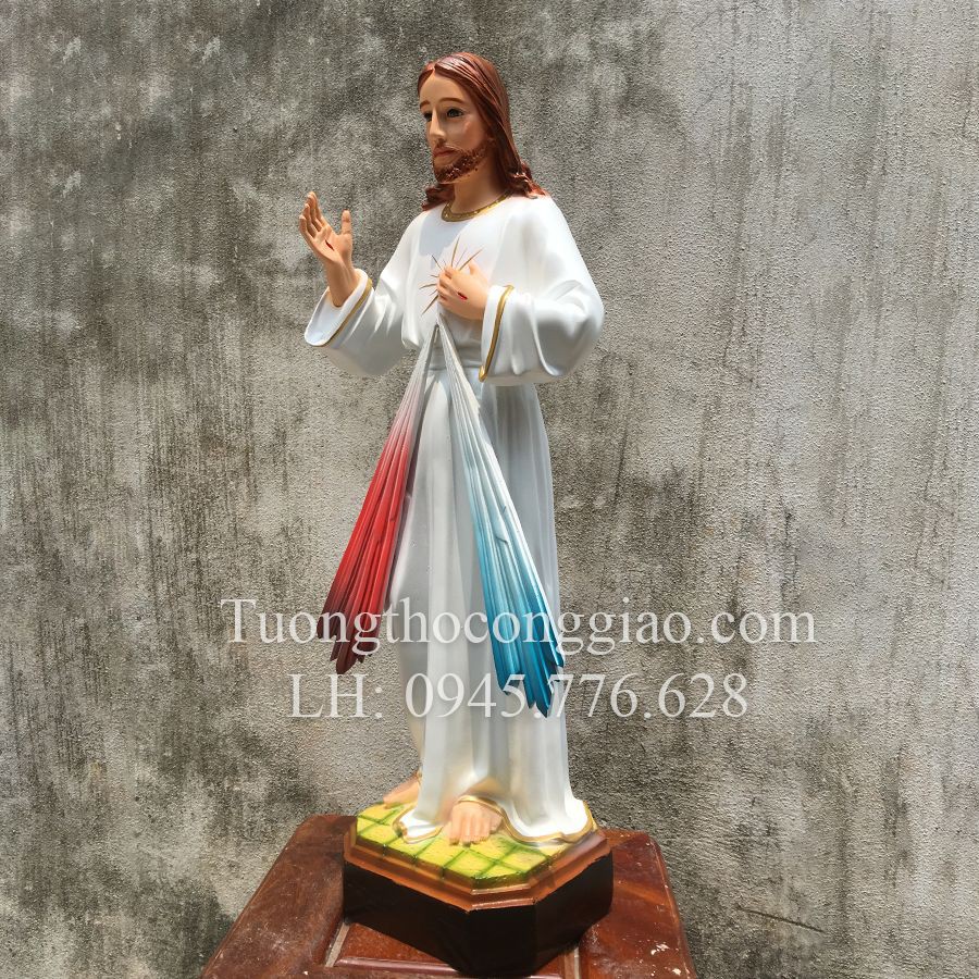 Tượng Lòng Thương Xót Chúa 60cm