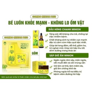 Combo dầu húng chanh plus