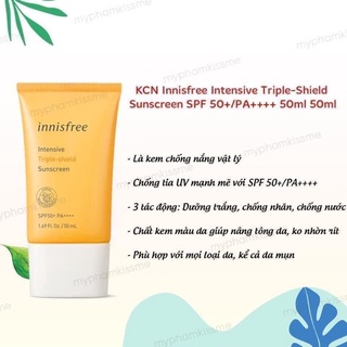Kem chống nắng INNISFREE