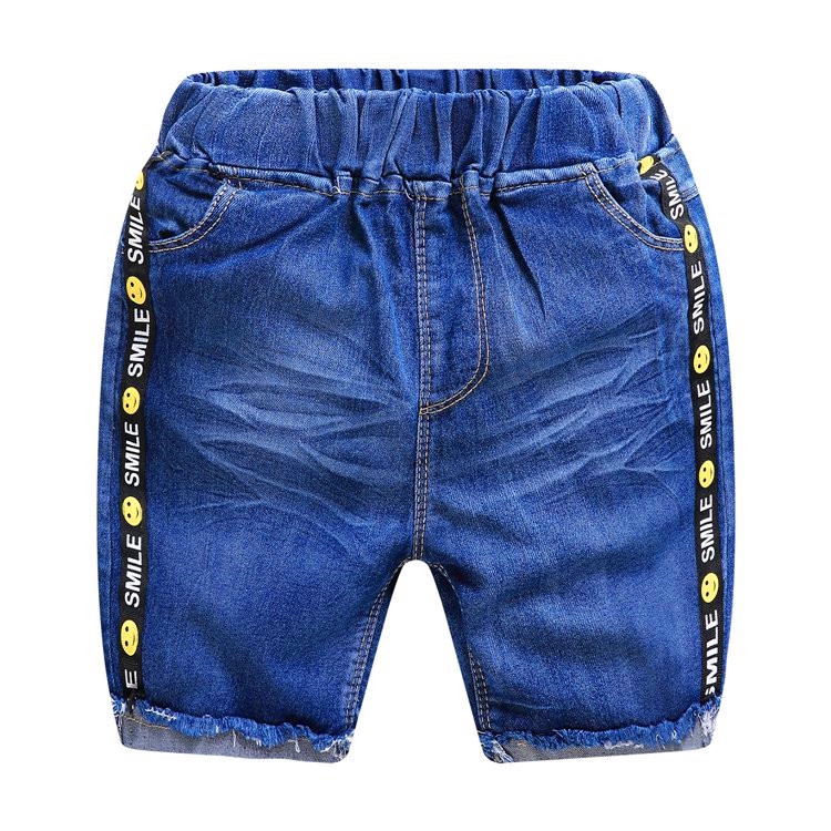 Quần Short Jeans Denim Cho Bé Trai Từ 2-8 Tuổi