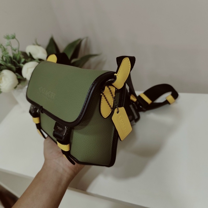 Sẵn - Túi Coach đeo chéo 2in1 siêu chất - 2 màu