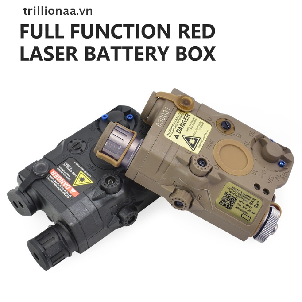 Hộp Đèn LED Trillionaa FMA AN / PEQ-15 Ánh Sáng Trắng + Chỉ Báo Hồng Ngoại