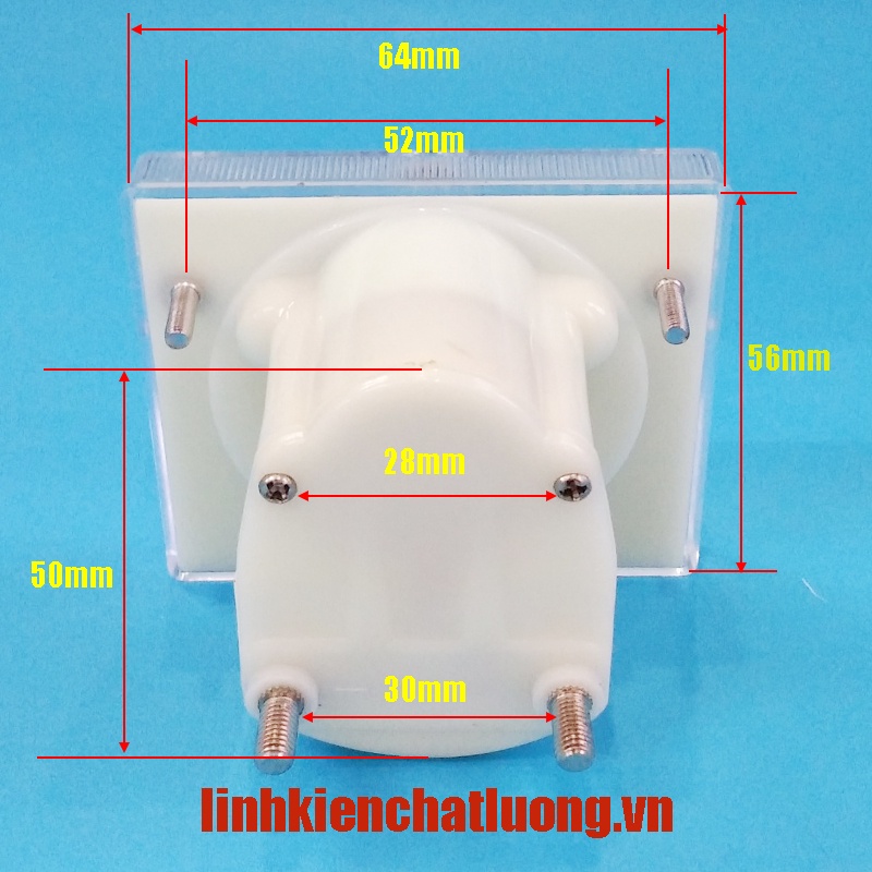 Ampe kế cơ AC 2A 85L1 đo dòng 0-2A chính hãng HUA
