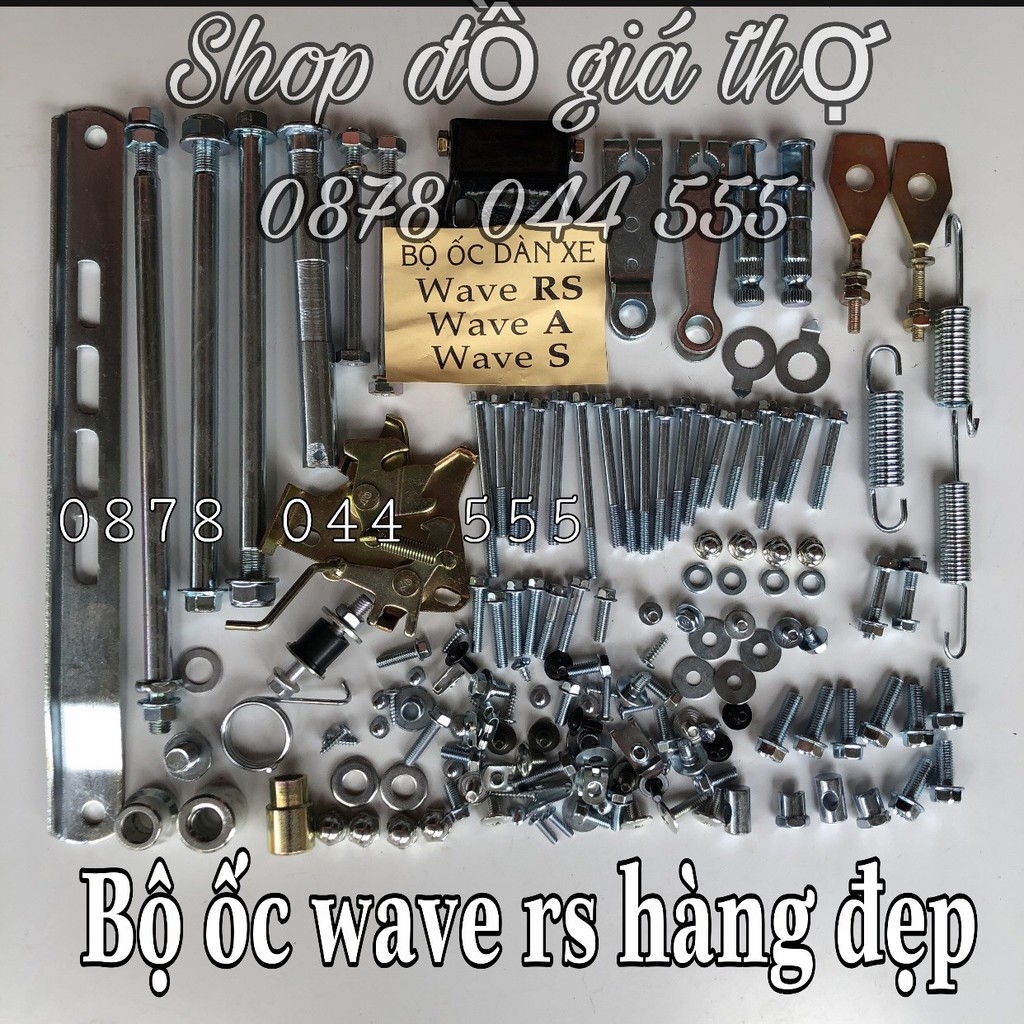 Bộ Ốc Dàn Xe Wave Rs Wave S Wave A Hàng Đẹp