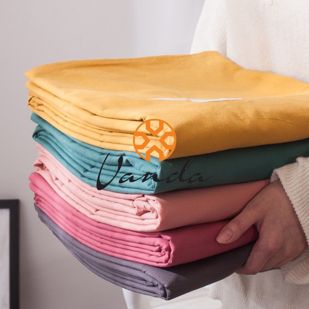 Vỏ Gối Ôm Cotton TC Basic Màu Sắc Nhã Nhặn