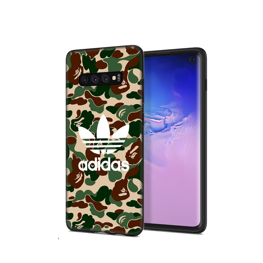 Samsung Galaxy S10 S9 S8 Plus S6 S7 Edge S10+ S9+ S8+ Casing Soft Case 4SF Army camouflage pattern mobile phone case