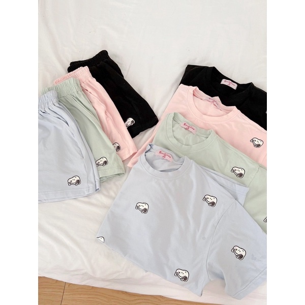 SET015 - Set đồ bộ cún snupie