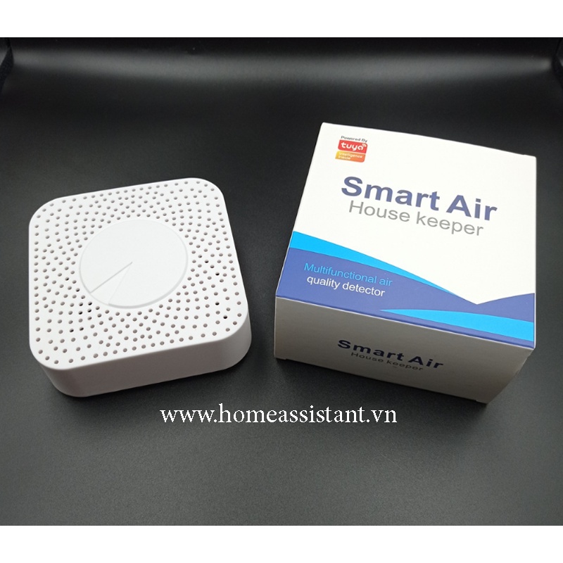 Cảm Biến Chất Lượng Bụi Không Khí Wifi Zigbee Tuya AirS01  HomeAssistant Zigbee2MQTT