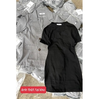 Set Blazer Kèm Váy Body (ảnh cận chất)