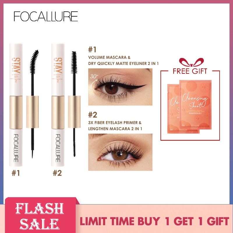 Mascara Và Sản Phẩm Trang Điểm Mắt 2 Trong 1 Tùy Chọn Chống Nước Lâu Trôi Thương Hiệu Focallure