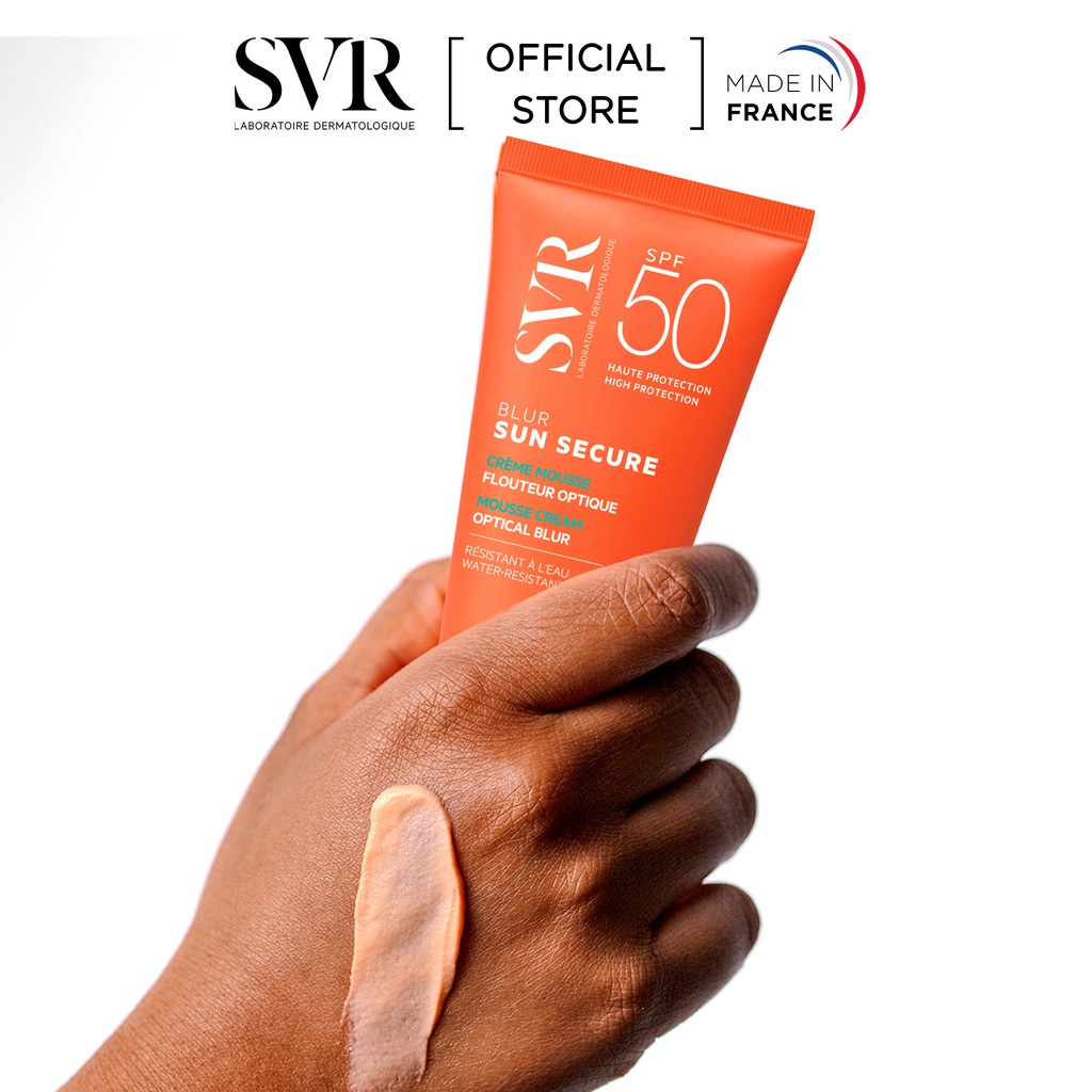 Kem chống nắng có màu che khuyết điểm SVR SUN SECURE Blur SPF50 50ml