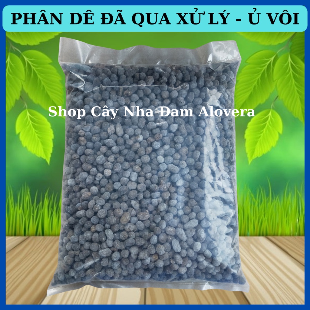 Phân Dê Đã Qua Xử Lý ủ Vôi (500Gram) Chuyên Cho Phông Lan Rau Hoa Cây Kiểng