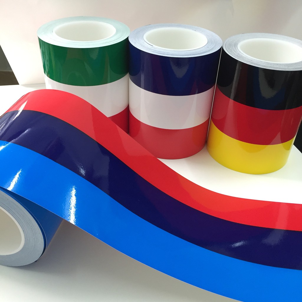 Miếng dán 15cm trang trí xe hơi với 3 màu sắc BMW