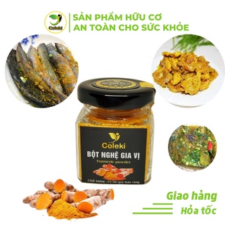 Bột nghệ gia vị nguyên chất dùng nấu ăn, ướp gia vị thức ăn