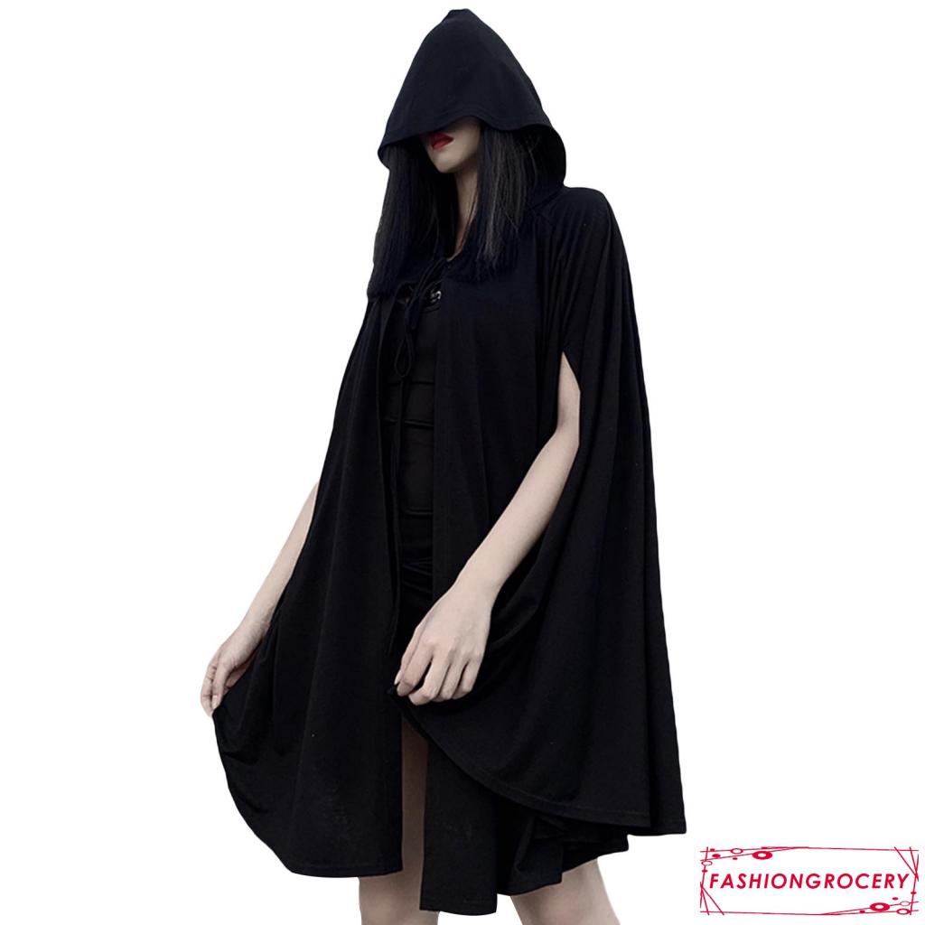 ★Vương quốc Anh❥Áo Choàng Hóa Trang Halloween Màu Đen Cho Nữ | BigBuy360 - bigbuy360.vn