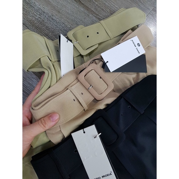 Quần short ve.ro đai bản to vnxk