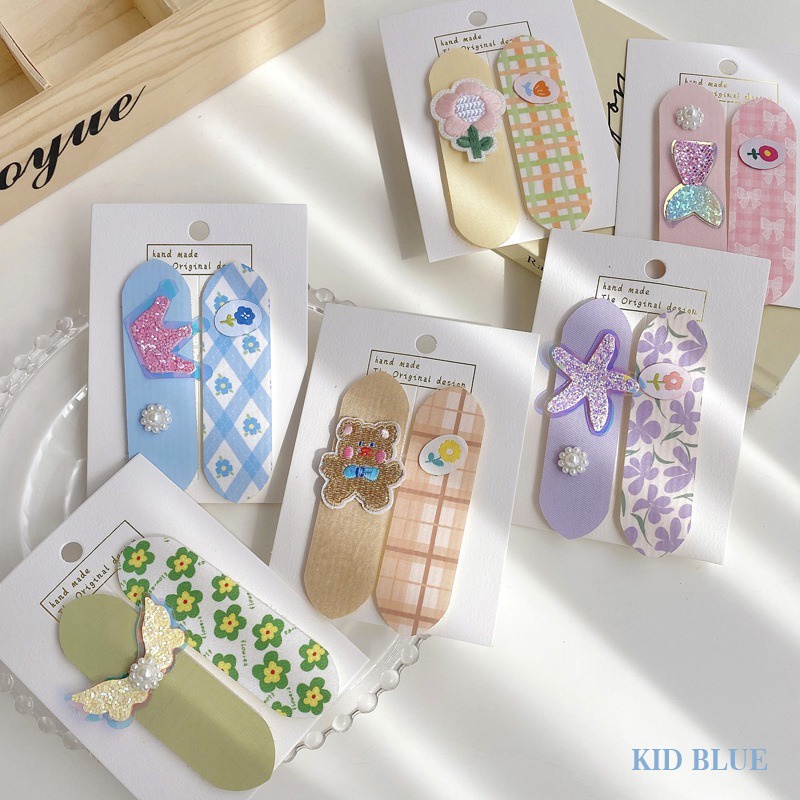 Kẹp Tóc Không Làm Tổn Thương Tóc Dành Cho Bé Gái