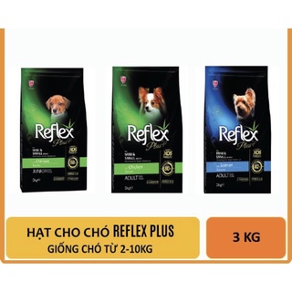Thức Ăn Hạt Chó Con và Trưởng Thành Reflex túi 3kg