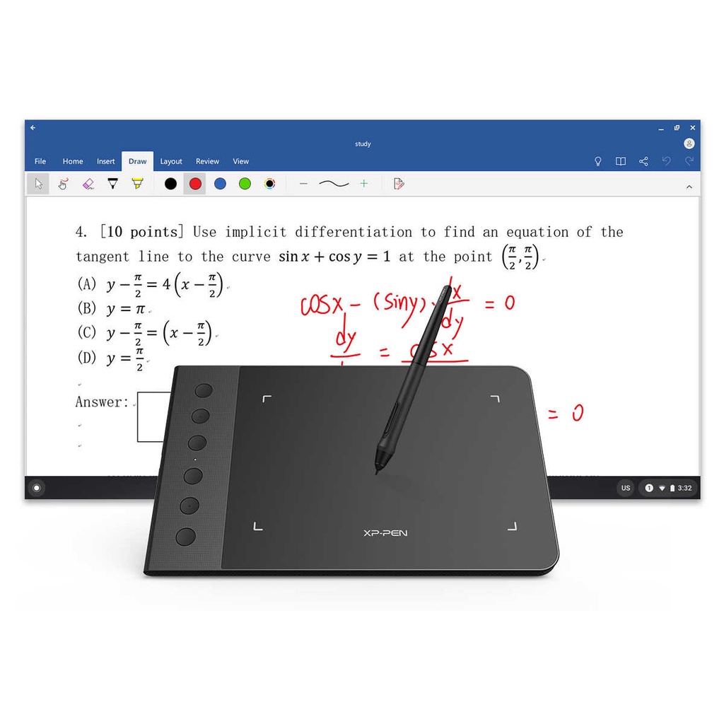 Bảng vẽ đồ họa XP-Pen Star G640S 6x4 inch, hỗ trợ Android, Lực nhấn 8192, chính hãng XPPen G640 [Tem BCA & BVA)