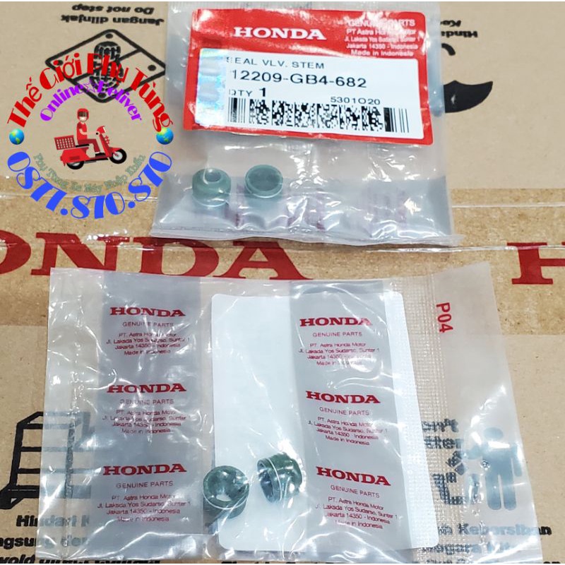 Cặp phốt Xupap Dream Zin Honda Indonesia - 12209-GB4-682