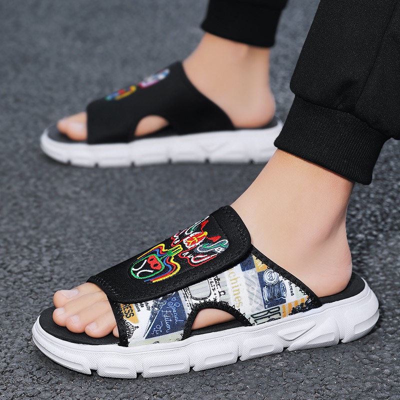 Giày sandal 3 quai gài phong cách Hàn Quốc thời trang