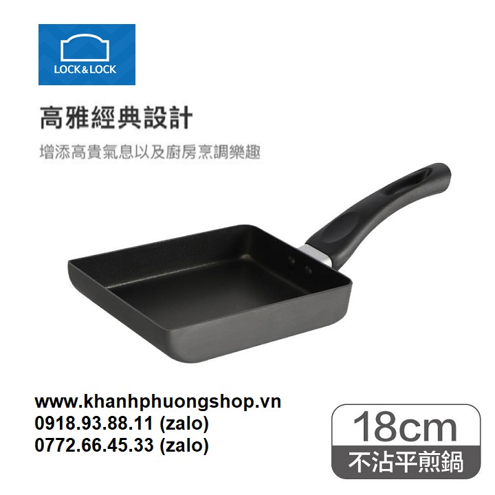 Chảo chiên trứng cuộn lock&lock - chảo chiên trứng cuộn