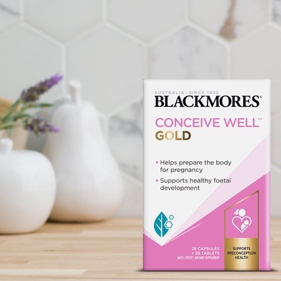 Khoáng chất + Vitamin Tổng Hợp Chuẩn Bị Mang Thai Blackmores Conceive Well Gold Úc Giúp Mẹ Khỏe, Bé Khỏe Và Thông Minh