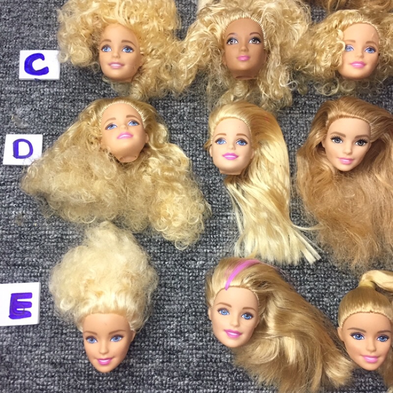 B7B-HEAD BÚP BÊ BARBIE MATTEL