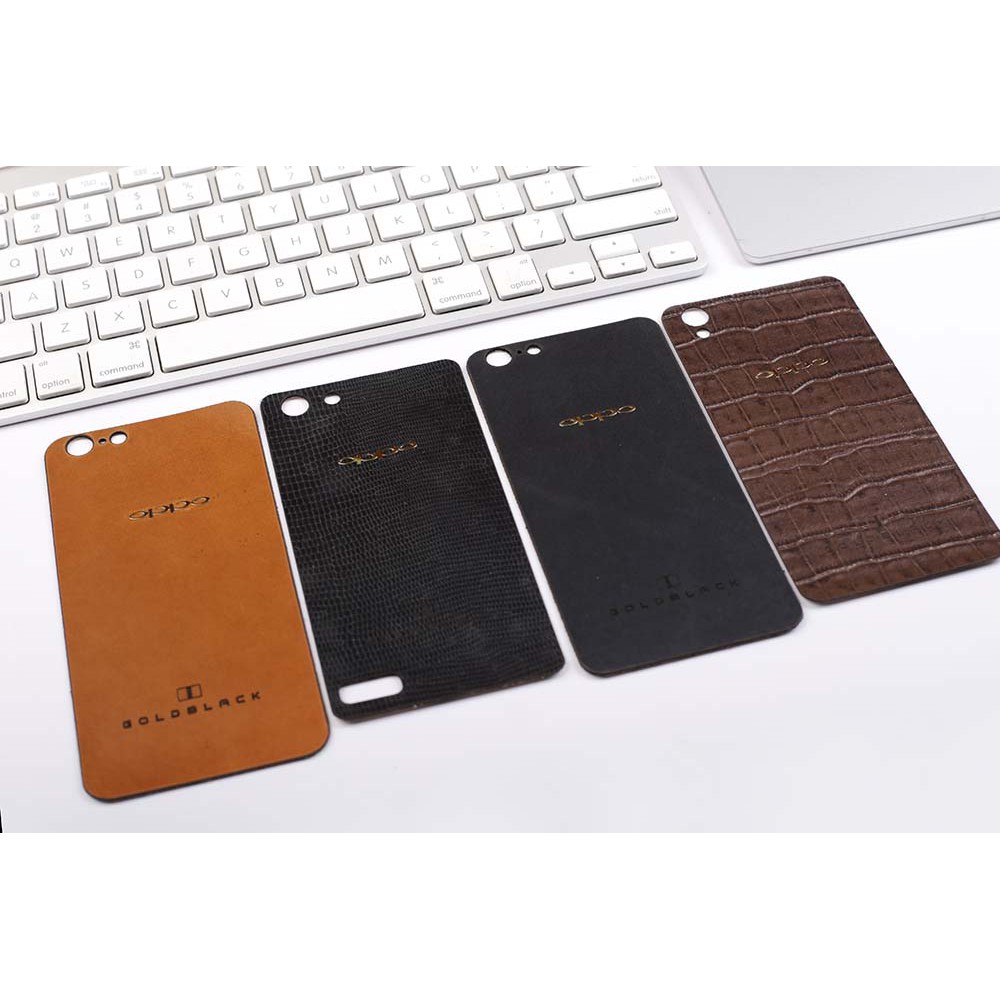 Dán Da Bò Thật Cá Tính Oppo F1/ F1Plus/ F1S  - Bảo hành 12 tháng