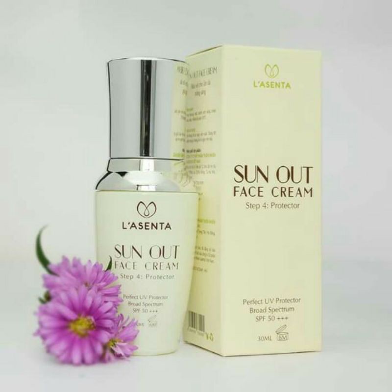 Kem Chống Nắng Mặt Lasenta Sun Out Face Cream SPF 50 Chống Trôi