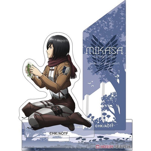 ( VÒNG HOA ) Mô hình nhân vật mica standee ATTACK ON TITAN Đại chiến Titan anime chibi trang trí trưng bày