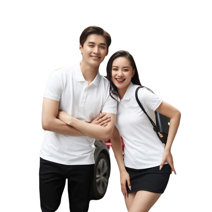 Áo POLO nam nữ tron cotton cao cấp thoáng mát lịch sự sang trọng