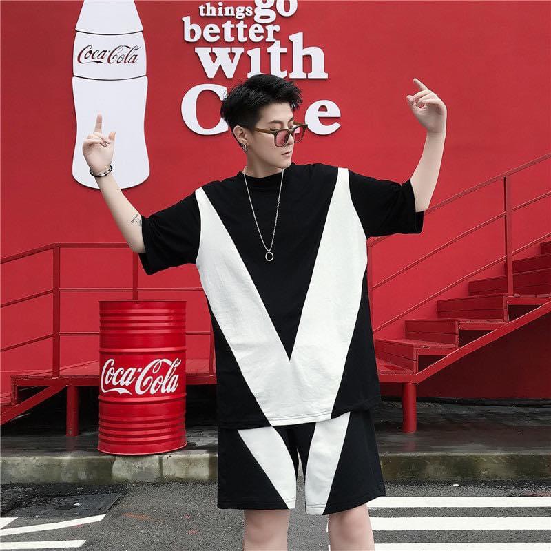 [Mã SKAMA06 giảm 8% tối đa 50K đơn 250K] [Freeship] Set Unisex Black&White mới nhất 2021 | BigBuy360 - bigbuy360.vn