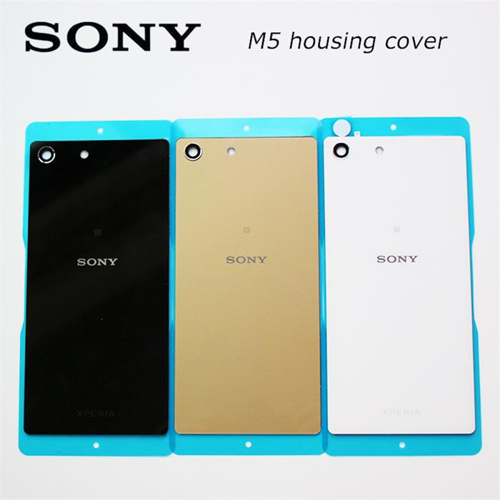 Nắp Lưng Điện Thoại Bằng Kính Cho Sony Xperia M5 5.0 inch E5603 E5606 E5653