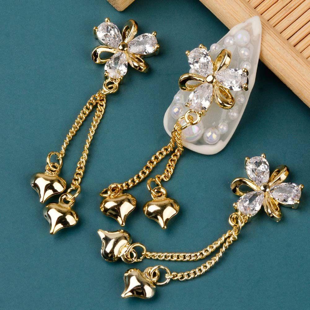 OCEANMAP Đá Đính Trang Trí Móng Tay Sang Trọng DIY