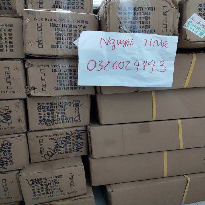 Máng đèn 1.2m 2 bóng - Máng đèn công nghiệp có choá