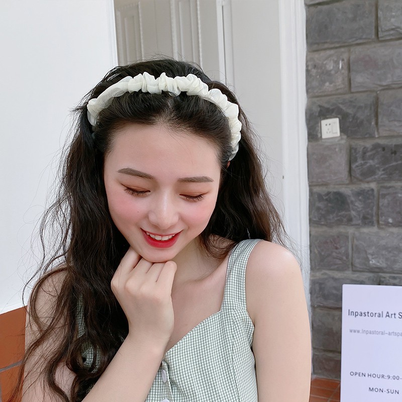 Băng Đô Cài Tóc Phong Cách Hàn Quốc Xinh Xắn Dành Cho Nữ